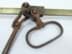 Bild von Antike Hängewaage / Stangenwaage ohne Waagschale aus Messing, reichlich punziert, 19. Jh. Waage 