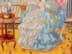 Bild von Ölgemälde Rokoko Dame mit chinesischer Vase, signiert L. König