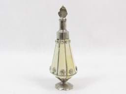 Bild von Orientalische Parfum Flacon aus Bein & Metall, 19./20. Jahrhundert