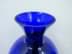 Bild von Space Age Vase, blau, Glas
