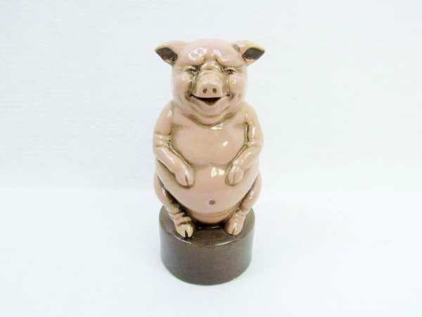 Bild von Schweinchen Spardose Keramik Figur 