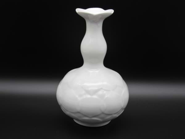 Bild von Meissen Porzellan Vase Lotus Weiß, 20 cm