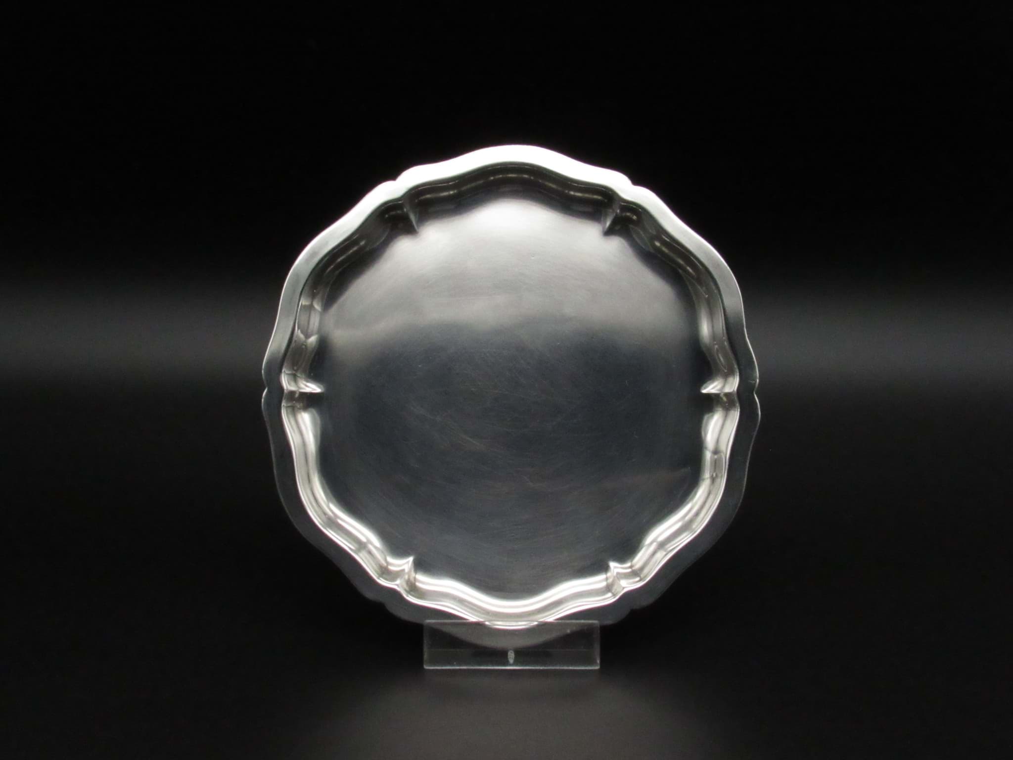 Obraz Silber 925 Platzteller, Ø 12 cm, Deutsch, Schwäbisch Gmünd