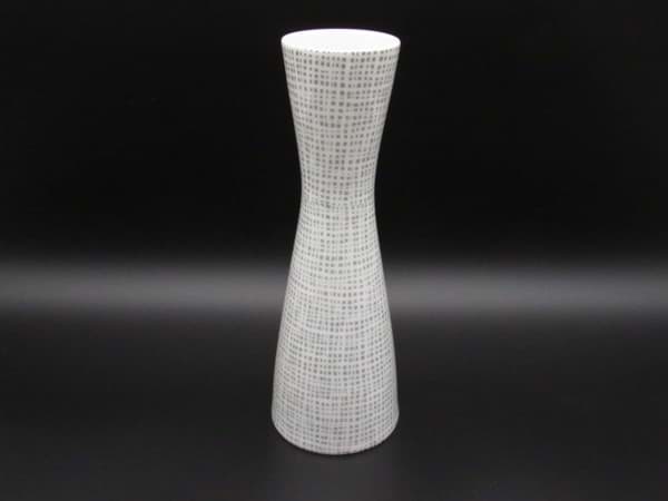 Bild von Rosenthal Porzellan Vase Form 2000, Seidenbast, Entwurf Raymond Loewy (1893-1986) 