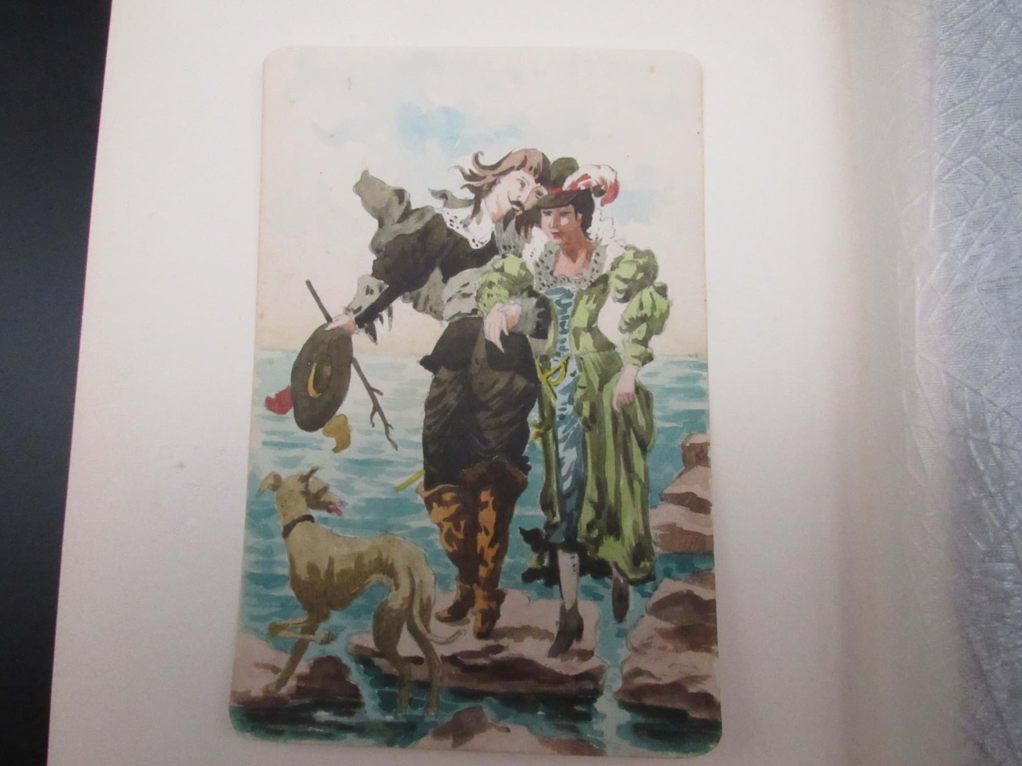 Obraz Aquarell, wohl Pantalone commedia dell'arte, 1. H. 20. Jh. 