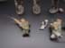 Bild von Konvolut Massefiguren, Elastolin & Lineol Soldaten, Bastlerteile (alles defekte Teile, Reste aus Dachbodenfund)