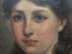 Bild von Gemälde Mädchen Porträt, Frankreich um 1900, Augusté Trapp