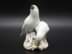Bild von Porzellanfigur Vogelpärchen, Weiß & Gold, Gerold Oberfranken