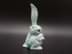 Bild von Porzellanfigur Herend Hase, Fischnetz grün, 5325 VHV