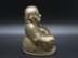Bild von Kleiner sitzender Buddha, Messing Guss, 20. Jh.
