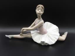 Bild von Porzellanfigur Ballerina im Spagat, Lladro Spain, Daisa 1994