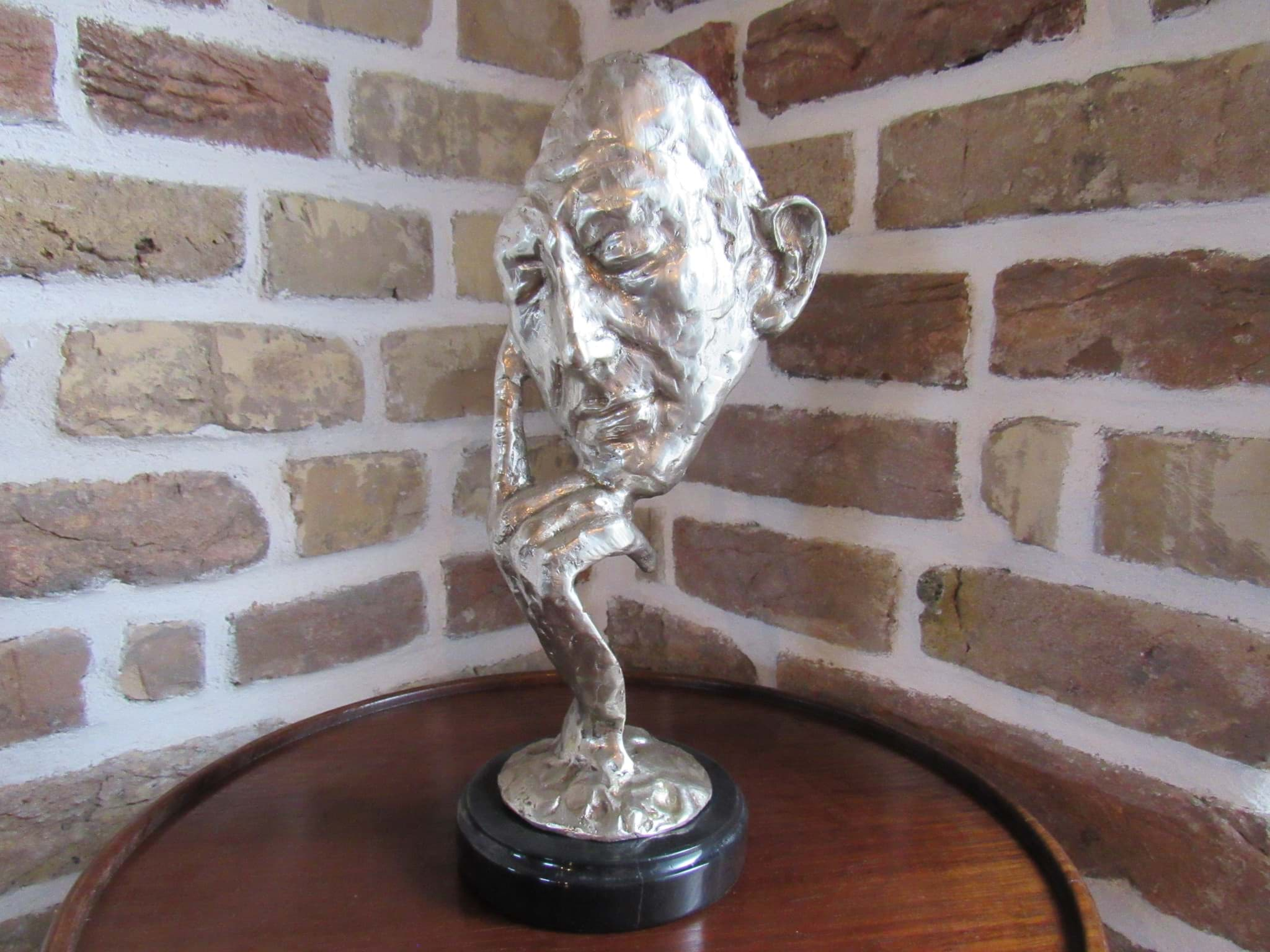 Image de Der Denker, Skulptur Neusilber