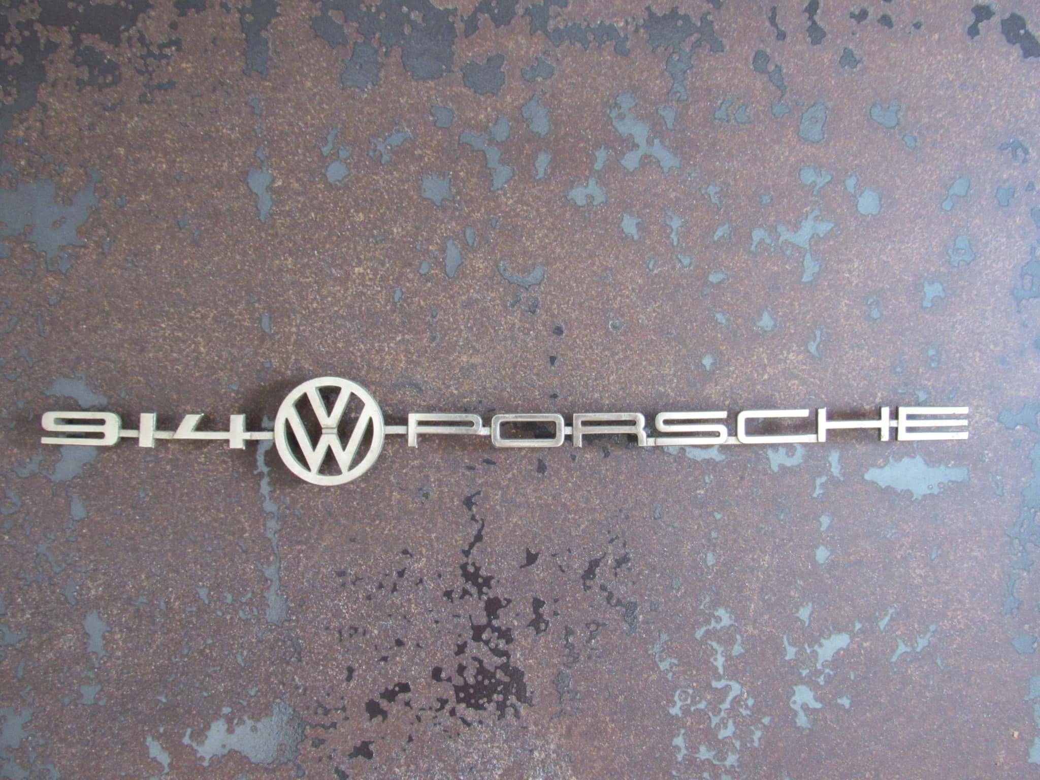 Bild von 914 VW Porsche Schriftzug Emblem