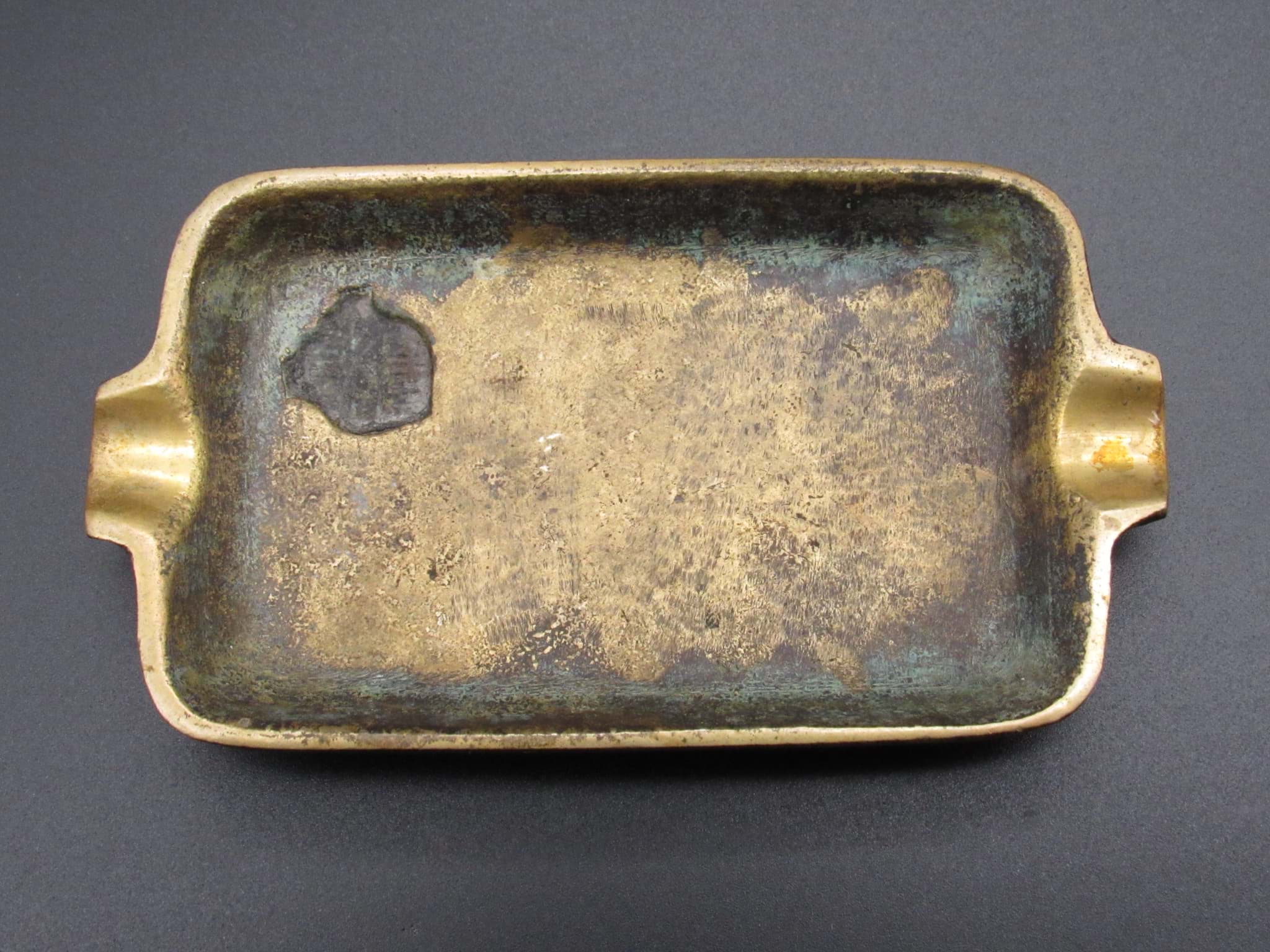 Bild von Messing Aschenbecher, wohl Walter Bosse