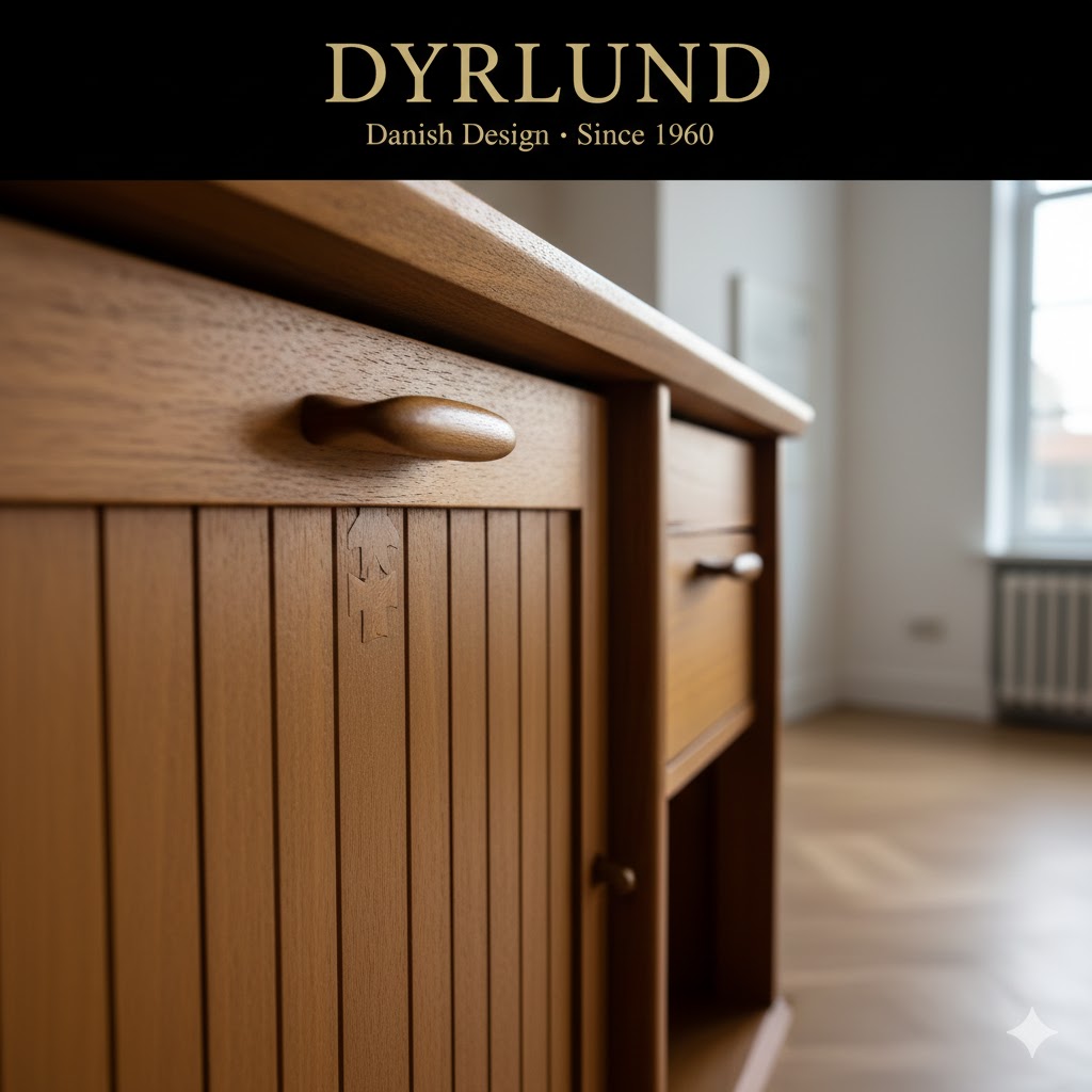 Dyrlund Dänisches Design Hersteller Logo Vintage