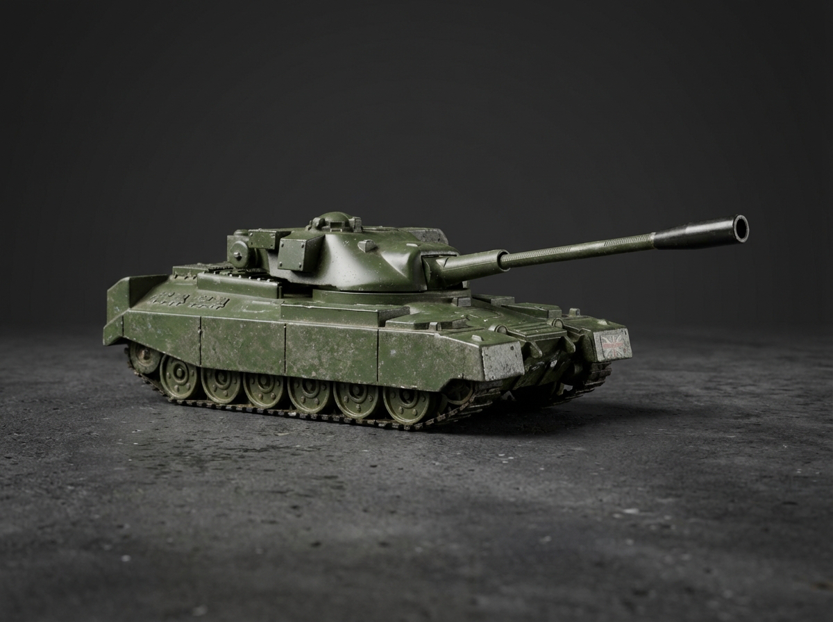 Corgi Toys Chieftain Medium Tank Panzer Zinkdruckguss Militär Modell Bespielt