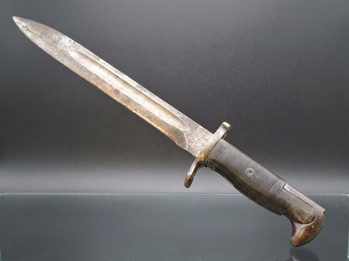 AFH US Bajonett M1 Stahl Bakelit WWII Militaria