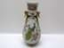 Bild von Japanische Vase 19./20. Jhd. beschriftet, gemarkt filigrane Bemalung, 36 cm, Tischvase Japan