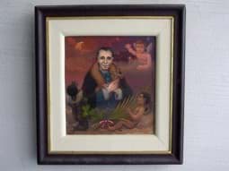 Bild von Gemälde: Mutter Teresa, Öl auf Leine