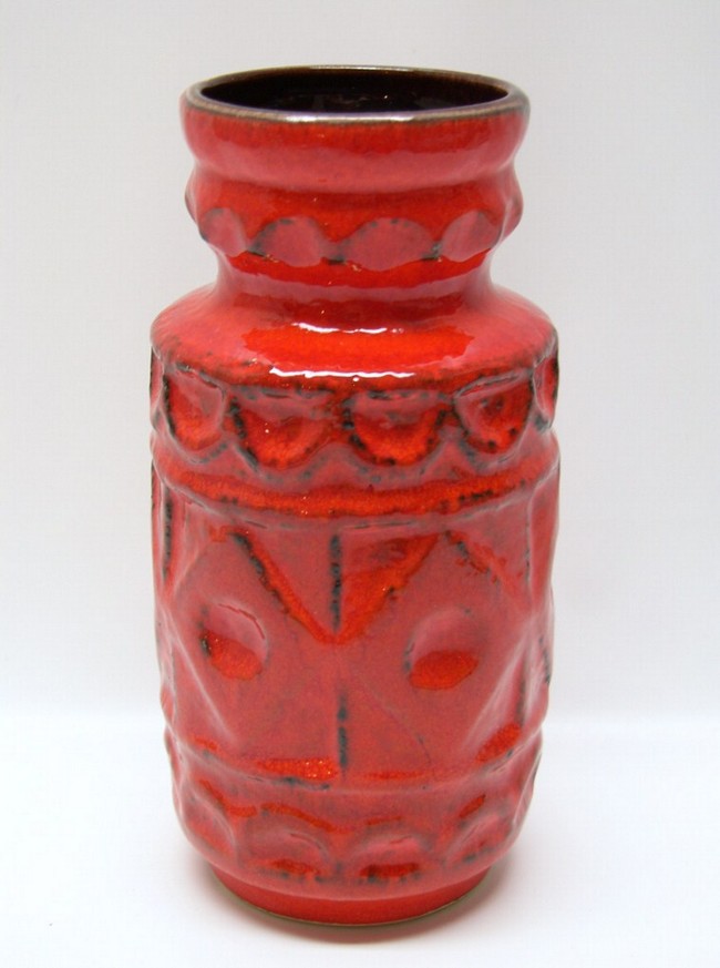  Bay Keramik Vase  20 cm Nr 22 20 Rot 